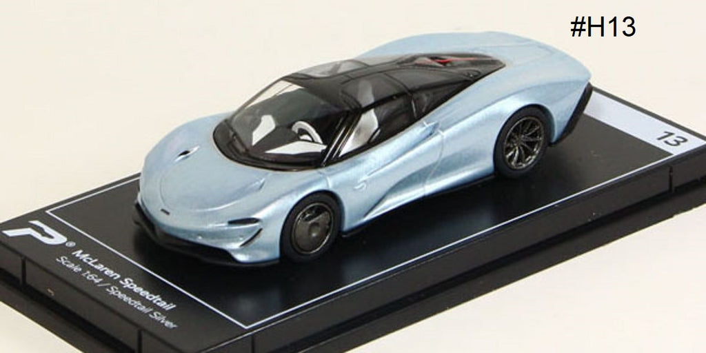 McLaren Speedtail Kinsmart PosterCars Hypercar League Collection 1/64