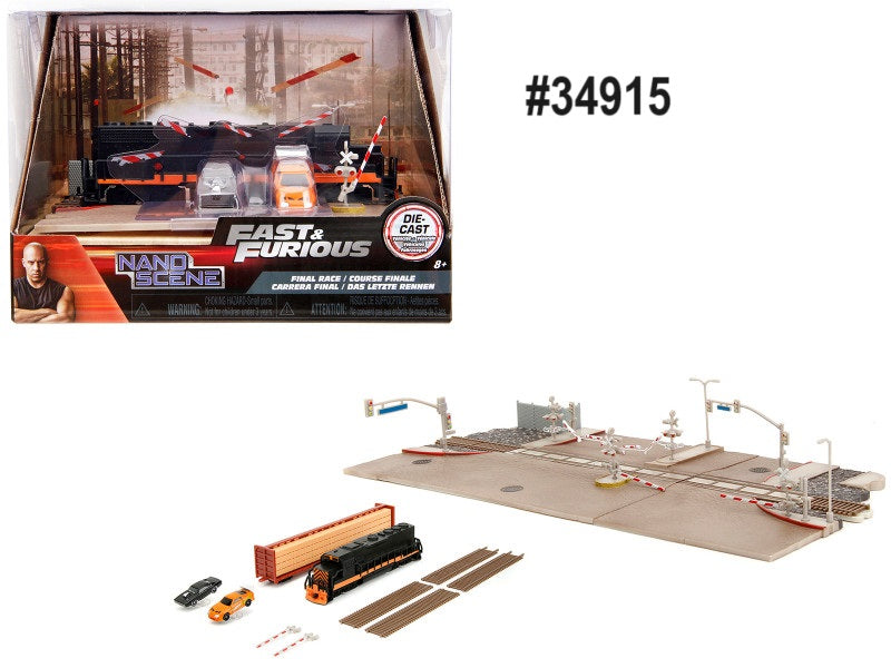 Final Race/Course Finale Fast & Furious Jada Toys Nano Scene 1/87