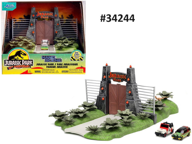Parc Jurassique Jada Toys Nano Scene 1/87