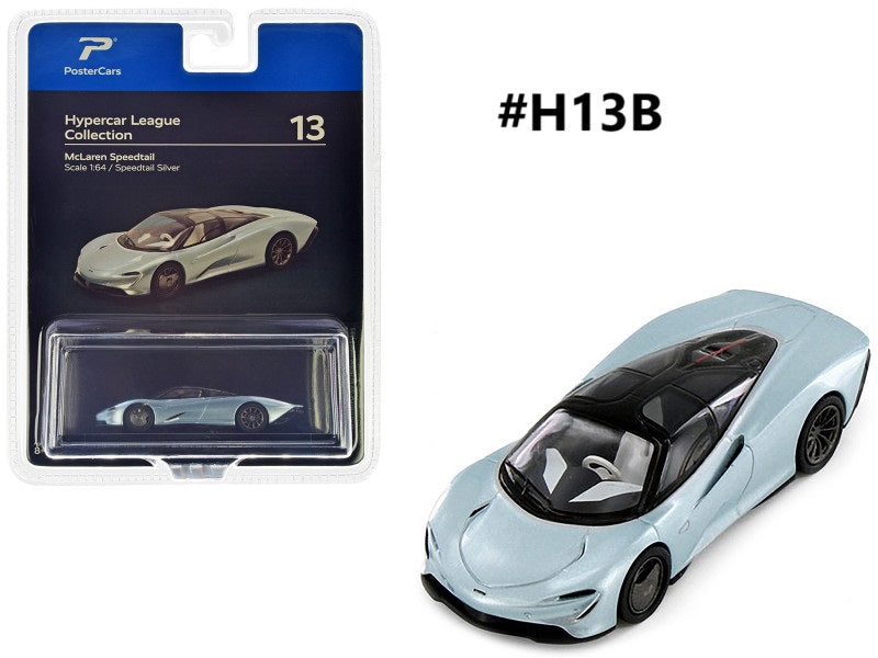 McLaren Speedtail Kinsmart PosterCars Hypercar League Collection 1/64
