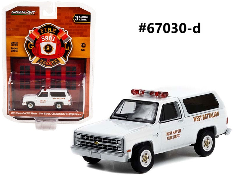 Chevrolet K5 Blazer 1985 Greenlight Fire & Rescue Series 1 1/64