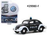 Volkswagen Classic Beetle Police Club V-Dub Greenlight 1/64