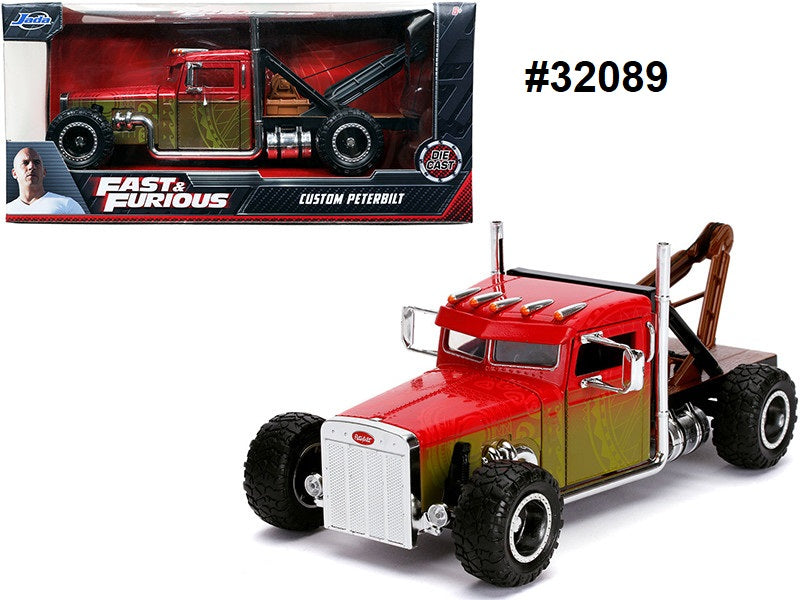 Custom Peterbilt remorqueuse, Hobbs & Shaw, Fast & Furious Jada 1/24