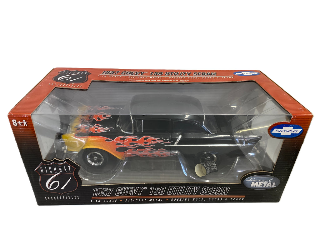 Chevrolet 150 Utility Sedan Hot Rod 1957 Highway 61 1/18