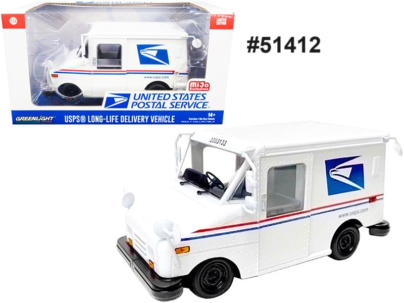 Camion de livraison USPS Greenlight 1/24