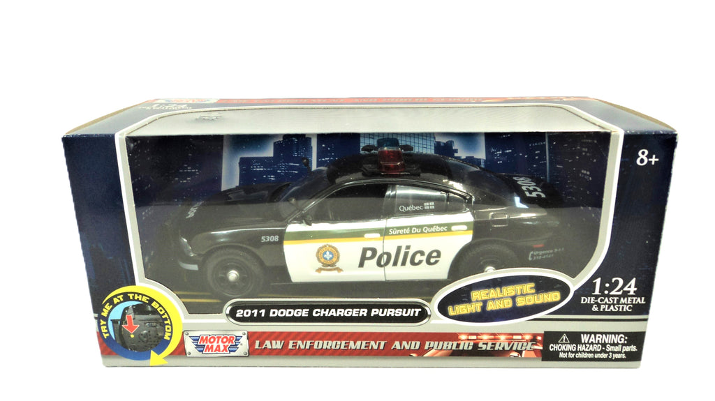 Dodge Charger Police SQ 2011 Motor Max 1/24