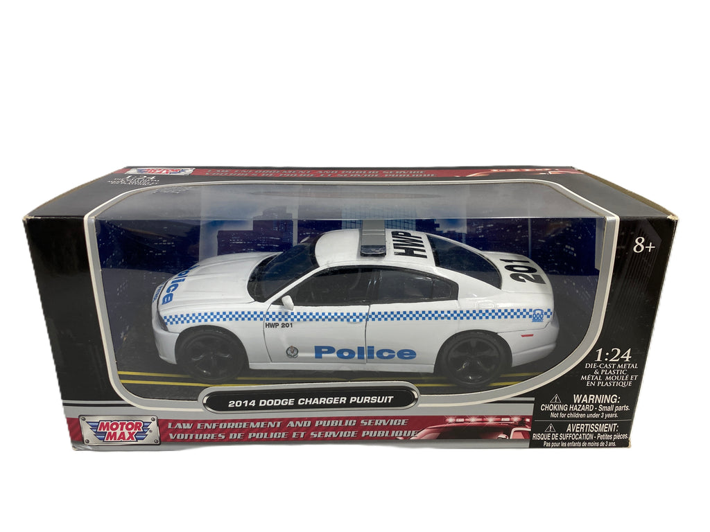 Dodge Charger Police Pursuit 2014 Motor Max 1/24