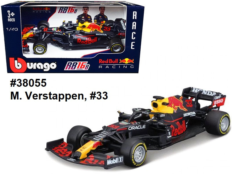 Aston Martin Red Bull Racing RB16B 2021 Burago 1/43