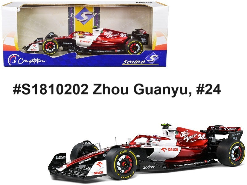 Alfa Romeo F1 Team C42 Solido Competition 1/18