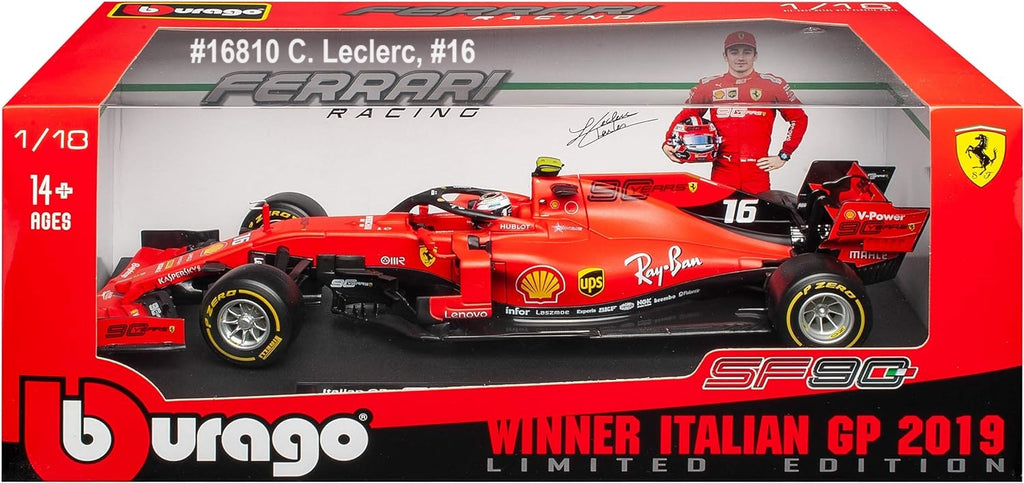 Ferrari SF90 2019 Formula 1 Burago Series 1/18