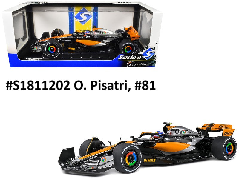 McLaren F1 Team MCL60 2023 Solido Competition 1/18