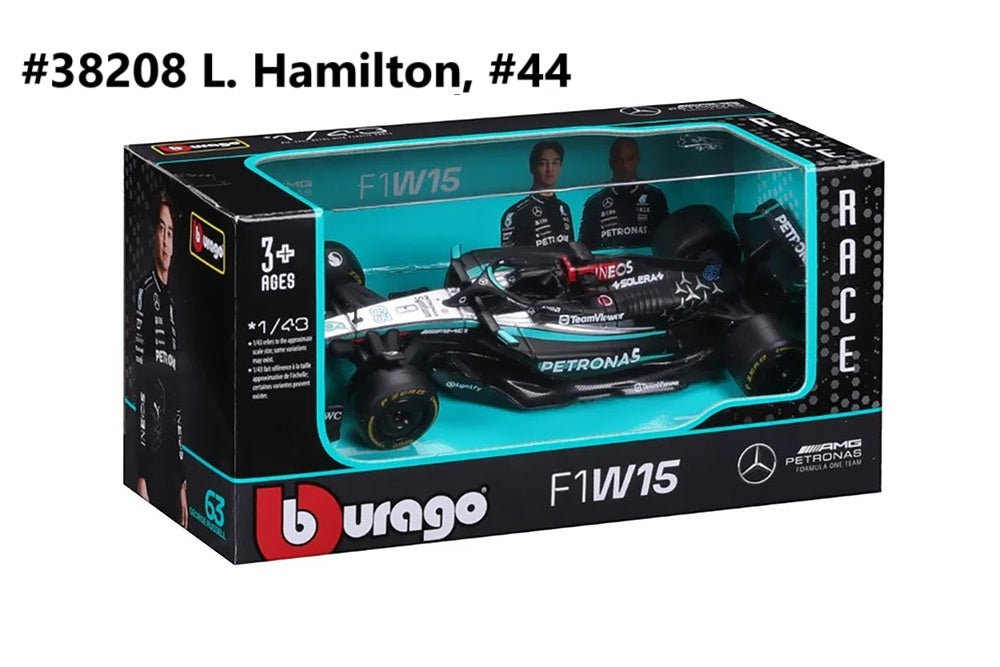 Mercedes-AMG F1 W15 E Performance 2024 Burago 1/43