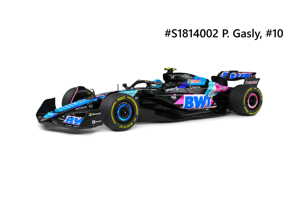 BWT Alpine A524 Formule 1 2024 Solido 1/18