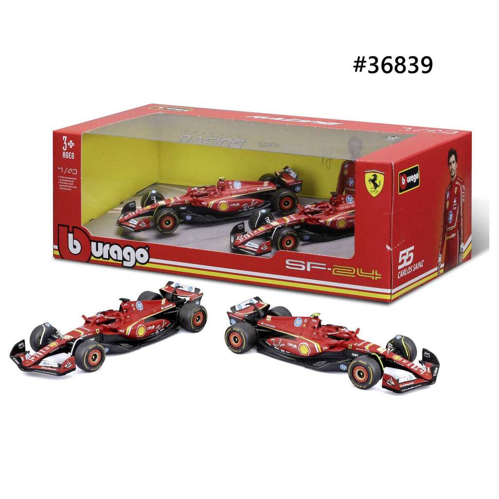 Ferrari SF-24 2024 Emballage duo Burago 1/43