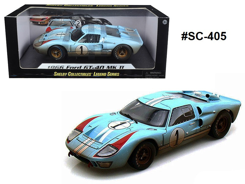 Ford GT-40 MK II 1966 Shelby Collectibles 1/18