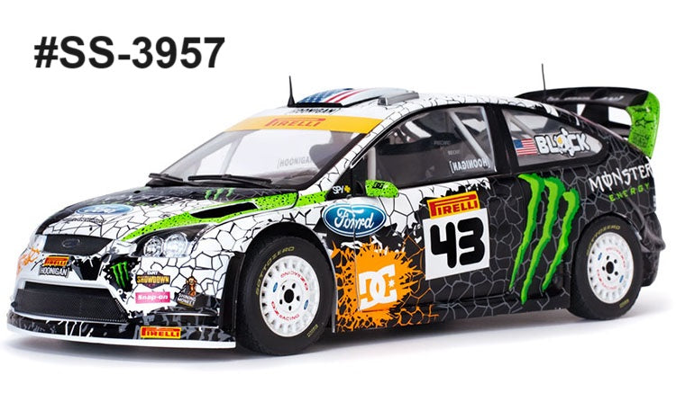 Ford Focus RS WRC 2012 Sun Star Rally Collectibles 1/18