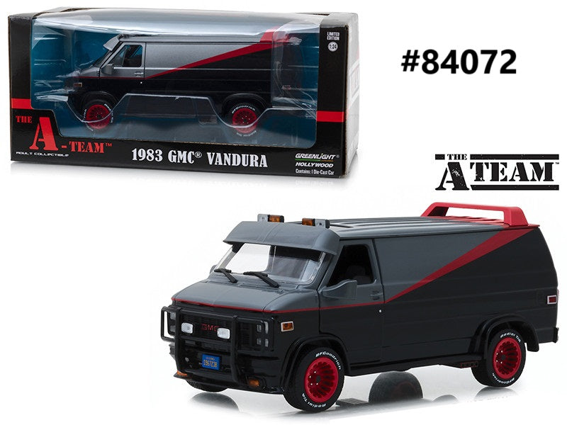 GMC Vandura 1983 The A-Team Greenlight 1/24