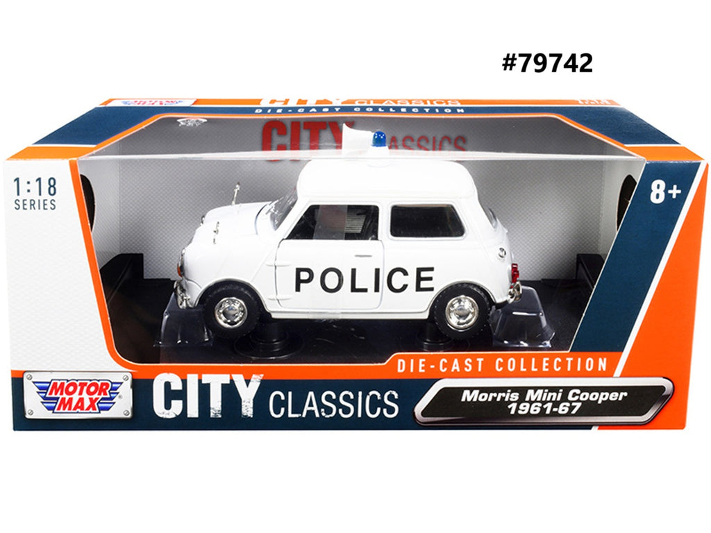 Morris Mini Cooper Motor Max 1/18