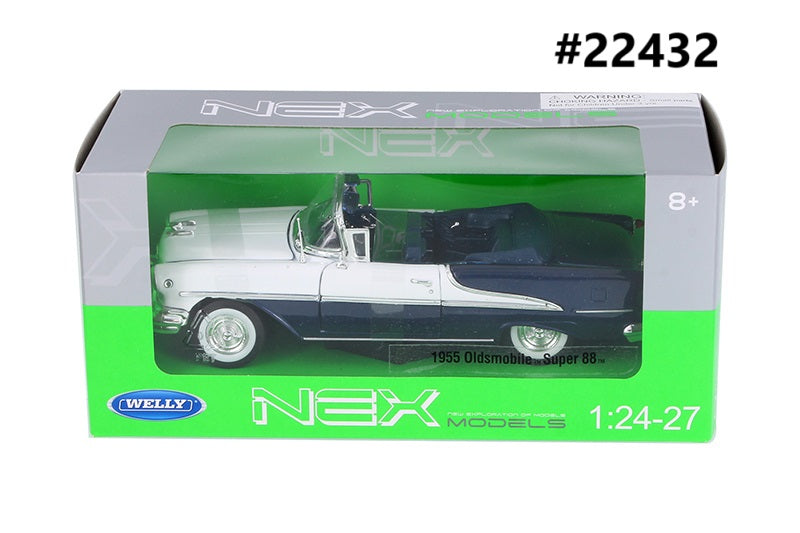 Oldsmobile Super 88 Convertible 1955 Welly NEX 1/24