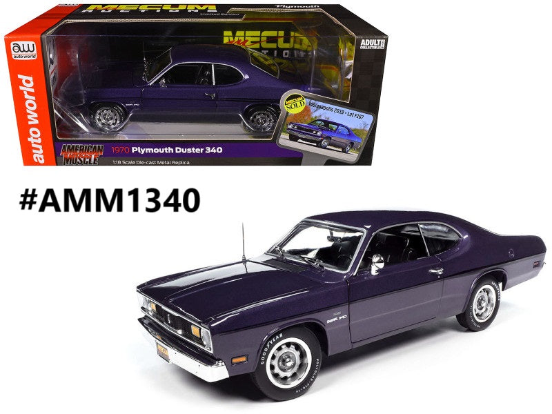 Plymouth Duster 340 1970 Auto World 1/18