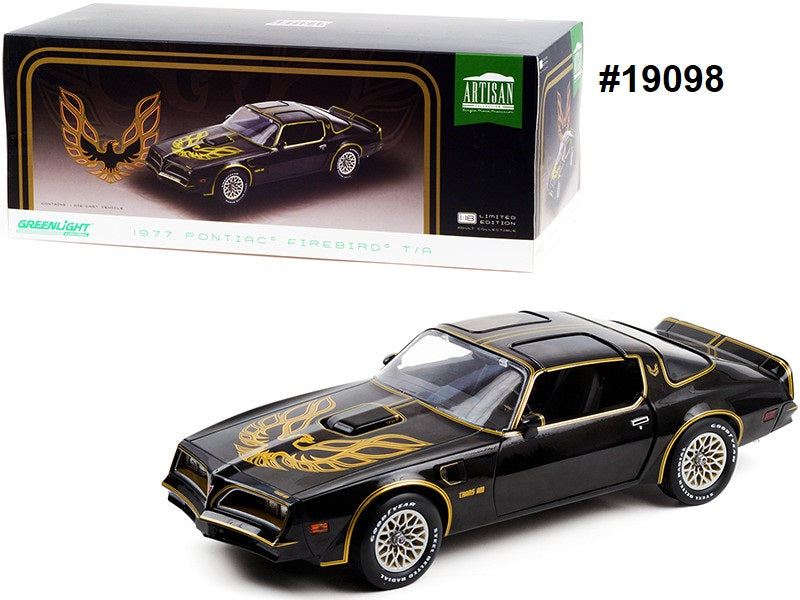 Pontiac Firebird Trans Am 1977 ''Bandit'' Greenlight Artisan 1/18