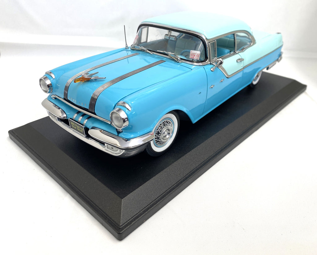 Pontiac Star Chief Hardtop 1955 Sun Star Platinum 1/18
