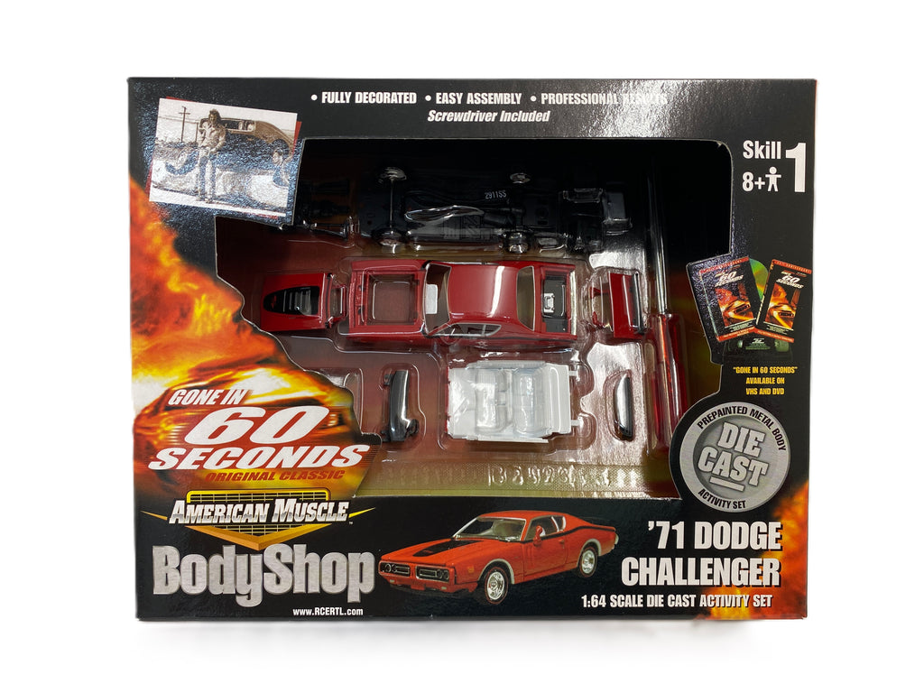 Dodge Challenger 1971 Gone in 60 Seconds Original ERTL American Muscle Body Shop 1/64