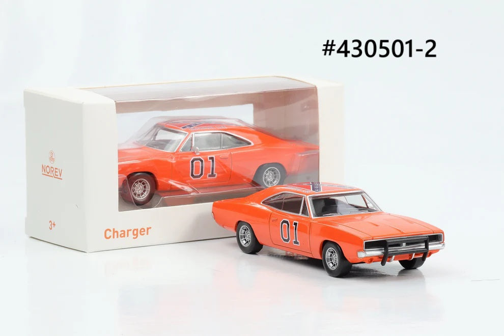 Dodge Charger 1969 General Lee Dukes Of Hazzard Norev 1/43