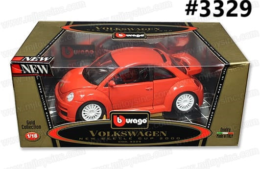 burago volkswagen new beetle cup (2000) - Comprar Coches a Escala 1:43