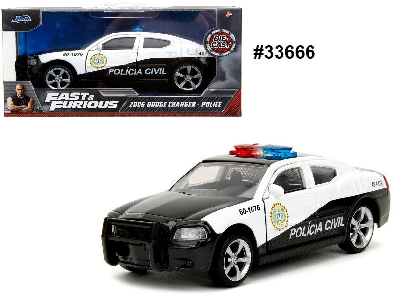 Dodge Charger Police 2006 Fast & Furious Jada 1/32