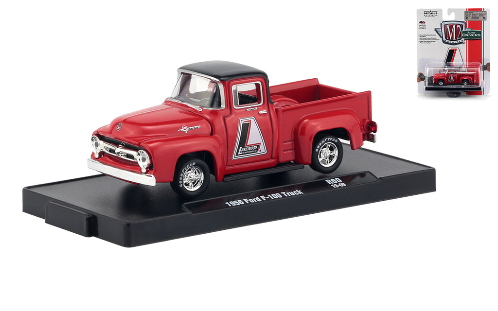 Ford F-100 Pick Up 1956 M2 Machines Auto-Drivers 1/64