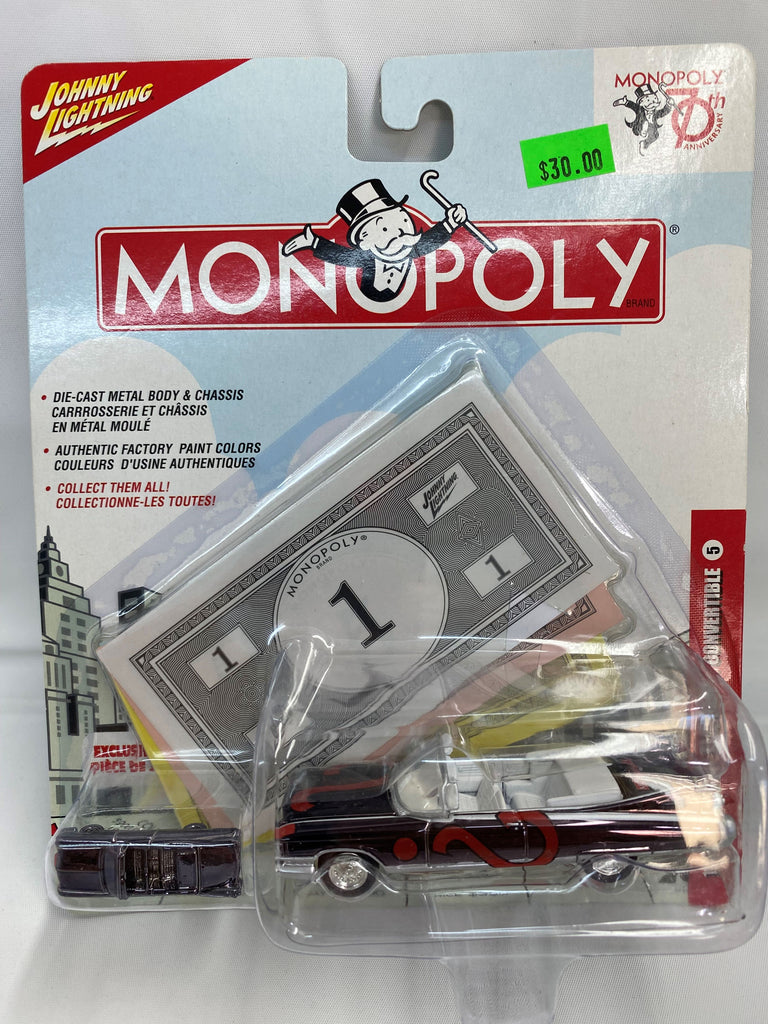 Cadillac Eldorado Convertible 1959 Monopoly Johnny Lightning 1/64