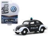 Volkswagen Classic Beetle Police Club V-Dub Greenlight 1/64