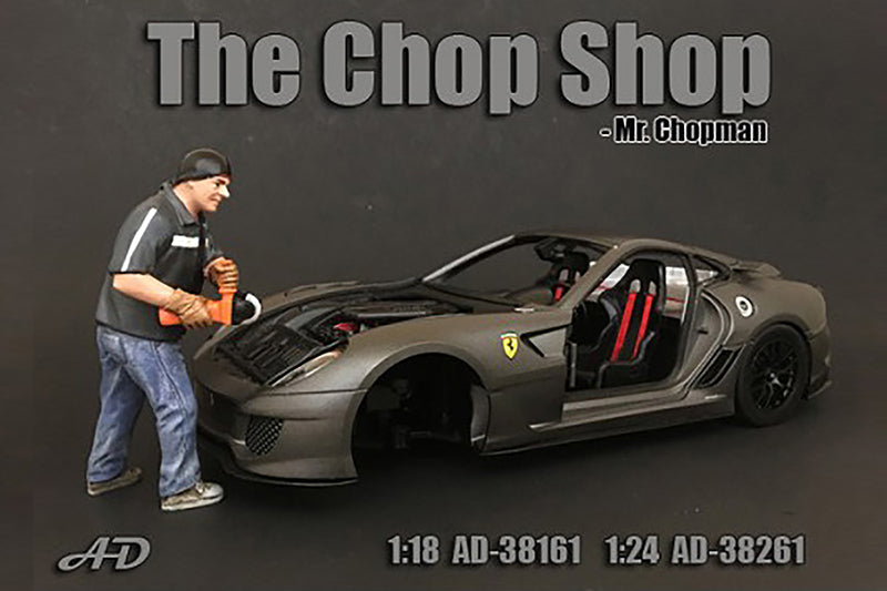 Employé d'atelier de carrosserie American Diorama 1/18
