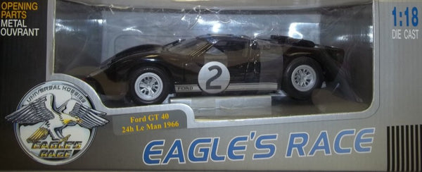 EAGLE'S RACE 1/18 FORD GT40 24ルマン　1966 Eagles Race 1966 Ford GT 40 MKII #2 24H Le Mans Winner 1:18