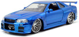 Nissan Skyline GT-R (R34) Fast and Furious Jada 1/24