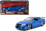 Nissan Skyline GT-R (R34) Fast and Furious Jada 1/24