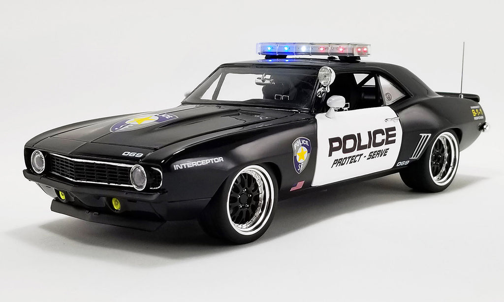 Chevrolet Camaro Street Fighter police Interceptor GMP 1/18