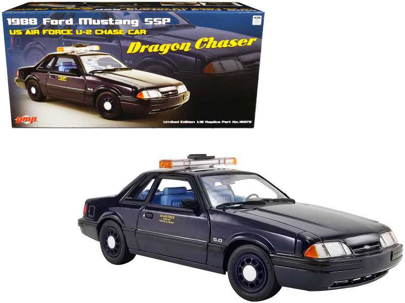 Ford Mustang SSP 1988 Police GMP 1/18