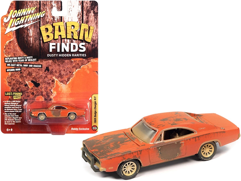 Dodge Charger 1969 Johnny Lightning Barn Finds 1/64
