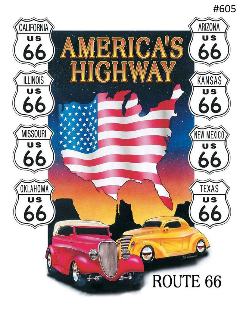 Enseigne Route 66