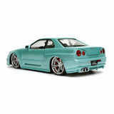 Nissan Skyline GT-R BNR34 Fast and Furious Jada 1/24