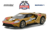 Ford GT 2017 Heritage Racing Greenlight 1/64