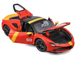 Ferrari SF90 Stradale Assetto Fiorano, LeMans Livery 2023, Burago 1/18