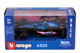 BWT Alpine A523 Formule 1 2023 Burago 1/43