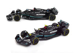 Mercedes-AMG F1 W14 E Performance Emballage duo Burago 1/43
