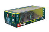 Aston Martin AMR23 2023 Emballage duo Burago 1/43