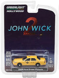 Ford Crown Victoria 2008 Taxi Greenlight Hollywood 1/64