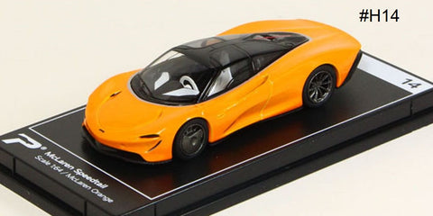 McLaren Speedtail Kinsmart PosterCars Hypercar League Collection 1/64