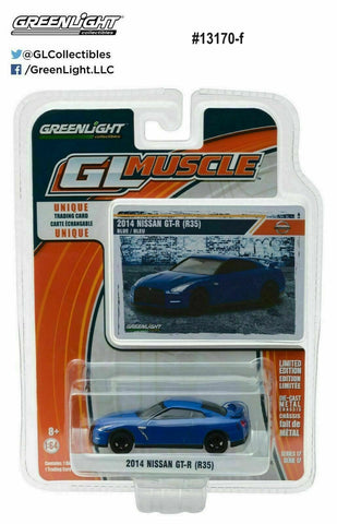 Nissan GT-R 2014 GL Muscle Series 17 Greenlight 1/64